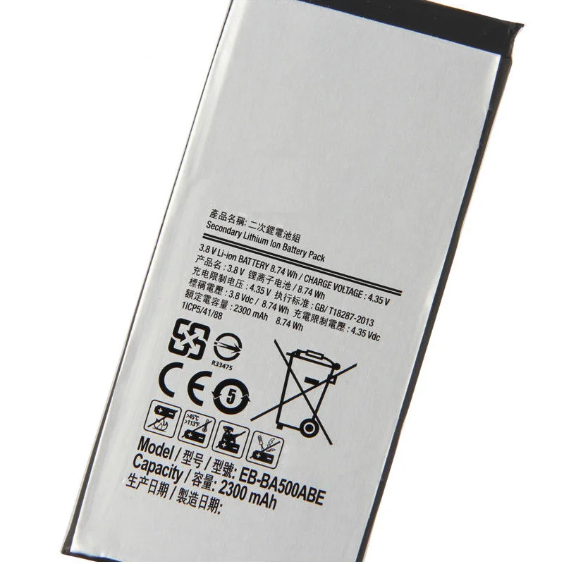 Оригинальный Новый gb t18287 2013 батареи мобильного телефона EB-BA500ABE для Samsung Galaxy A5 A500 2015