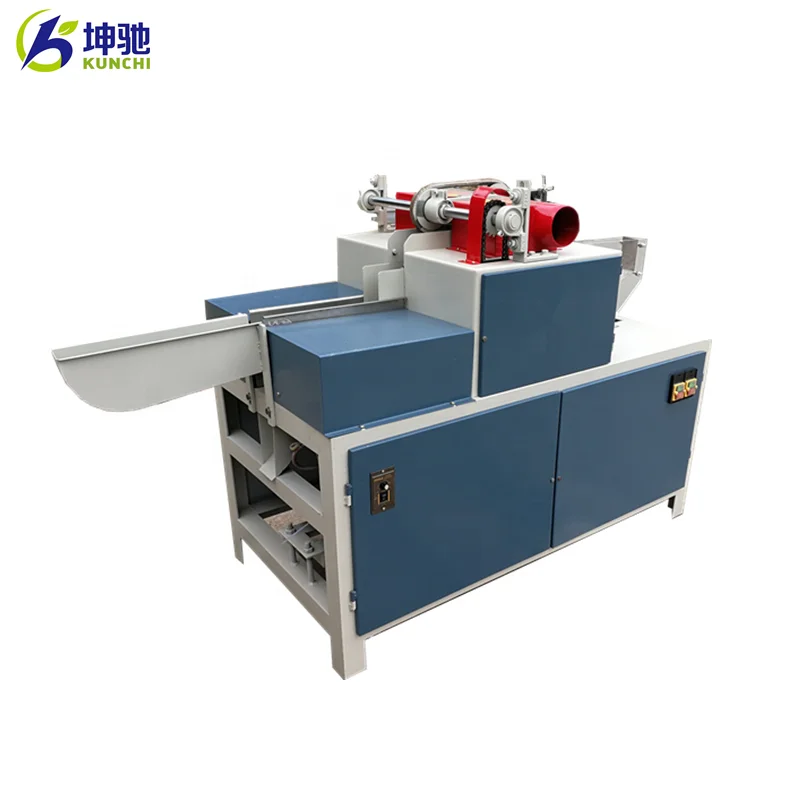 KUNCHI brand wooden toothpick making machine with low waste and high production capacity!
