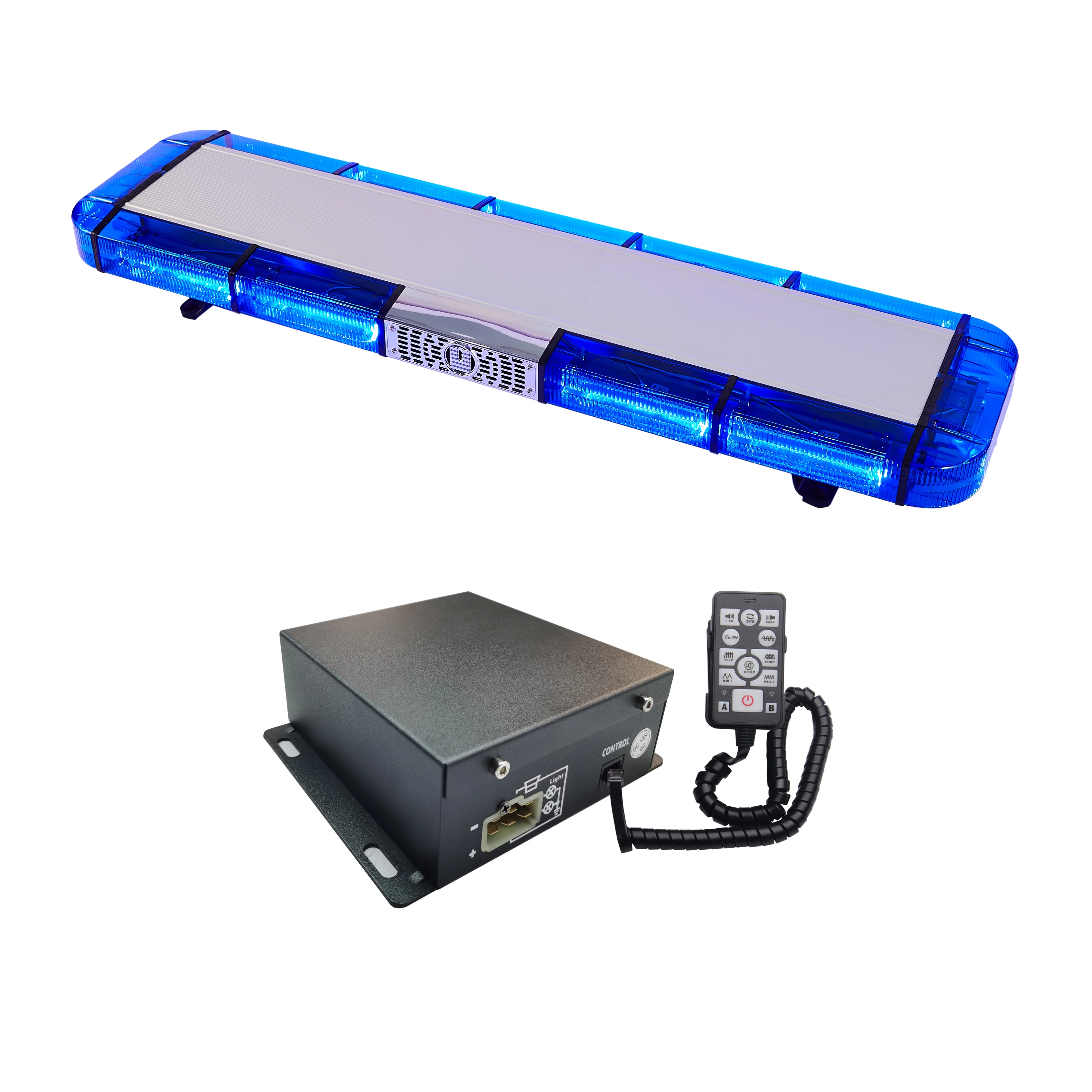 Hot Selling China Cop Car Using Sell In Set 60W Alarm Horn Inside Flashing Led Light