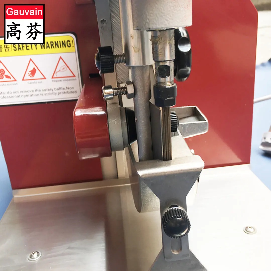 Single side electrical leather edge painting machine for Belt Bags