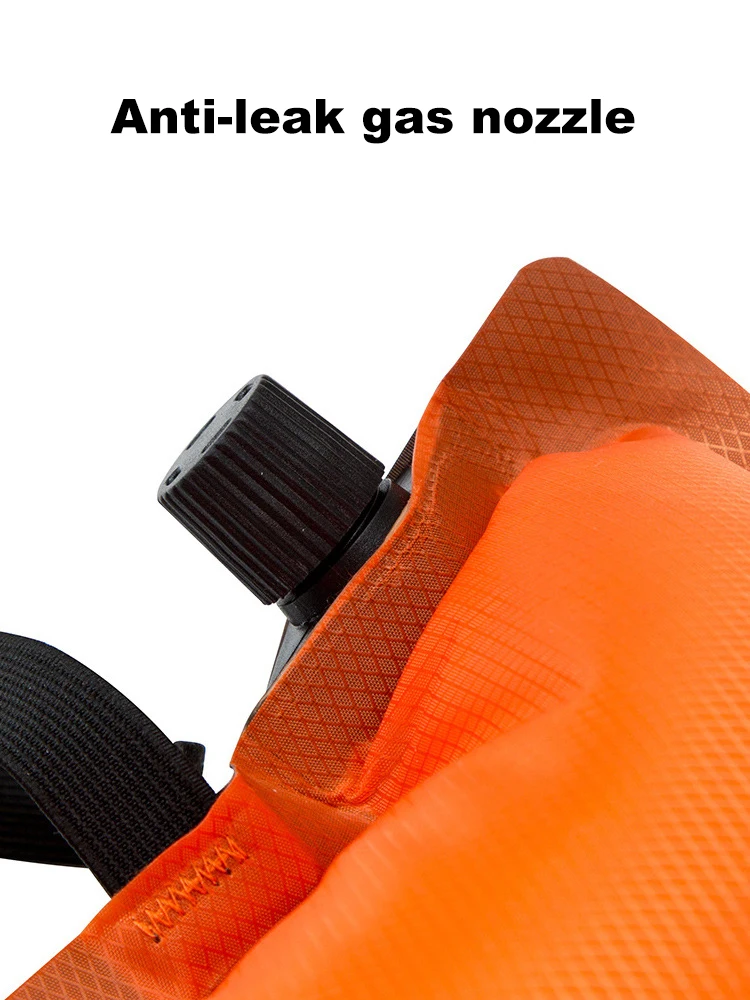 Outdoor Self Inflating Camping Inflatable Lumbar Pillows Compact Comfortable Air Travel Pillow for Back Support