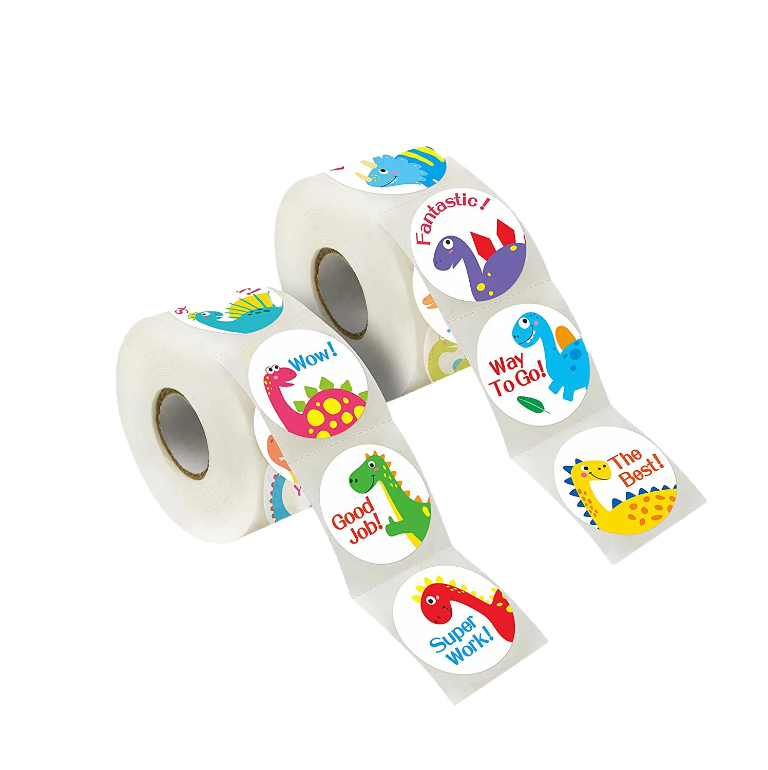 Dinosaur Stickers Party Decoration Teacher Reward Encouragement Motivational Decals 16 Designs for Arts DIY Crafts