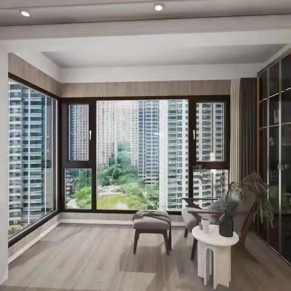 Upvc Windows And Door System Strong Shading Performance Double Glazed Doors And Windows