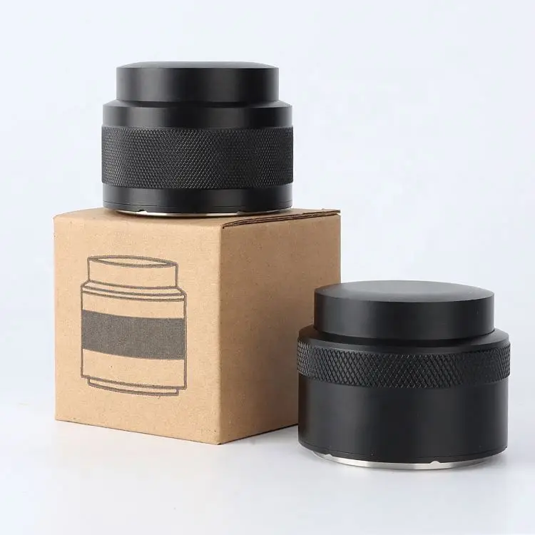 51/58MM Constant Force Coffee Powder Press Flat Base Hammer Stainless Steel Espresso Tools Coffee Tamper
