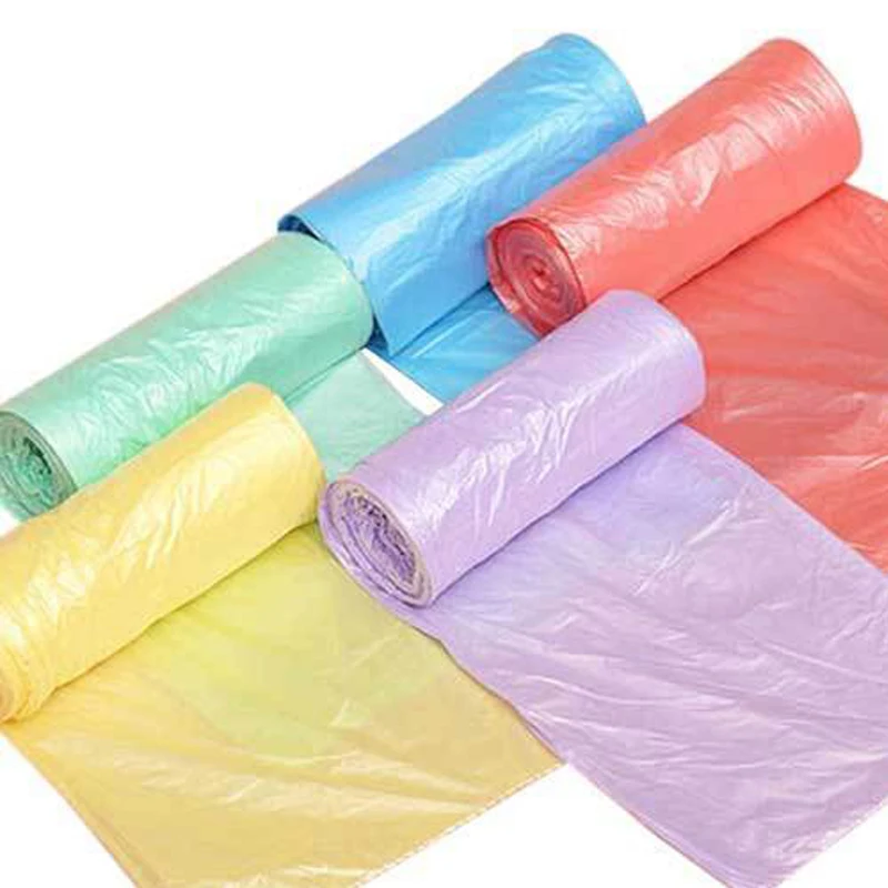 Custom trash garbage can bag liner roll bin garbage bags
