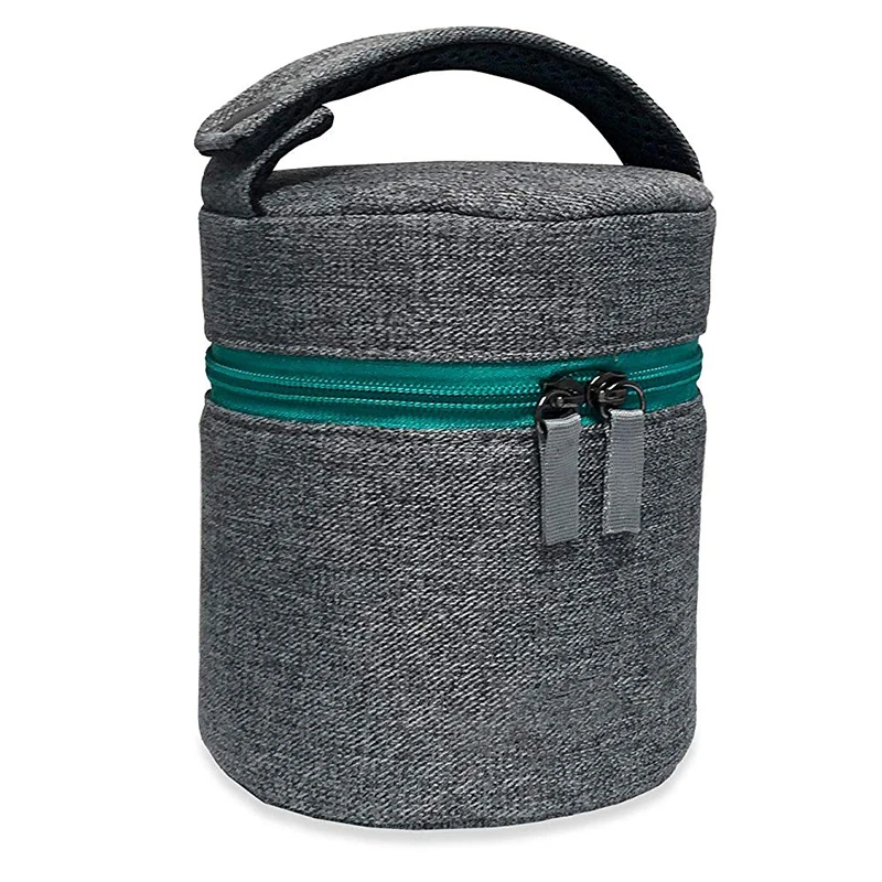 Factory Customized Portable Breast Milk Baby Bottle Aluminium Cooler Travel Bag On-the-go Feeding Mother Thickened Cooler Bag