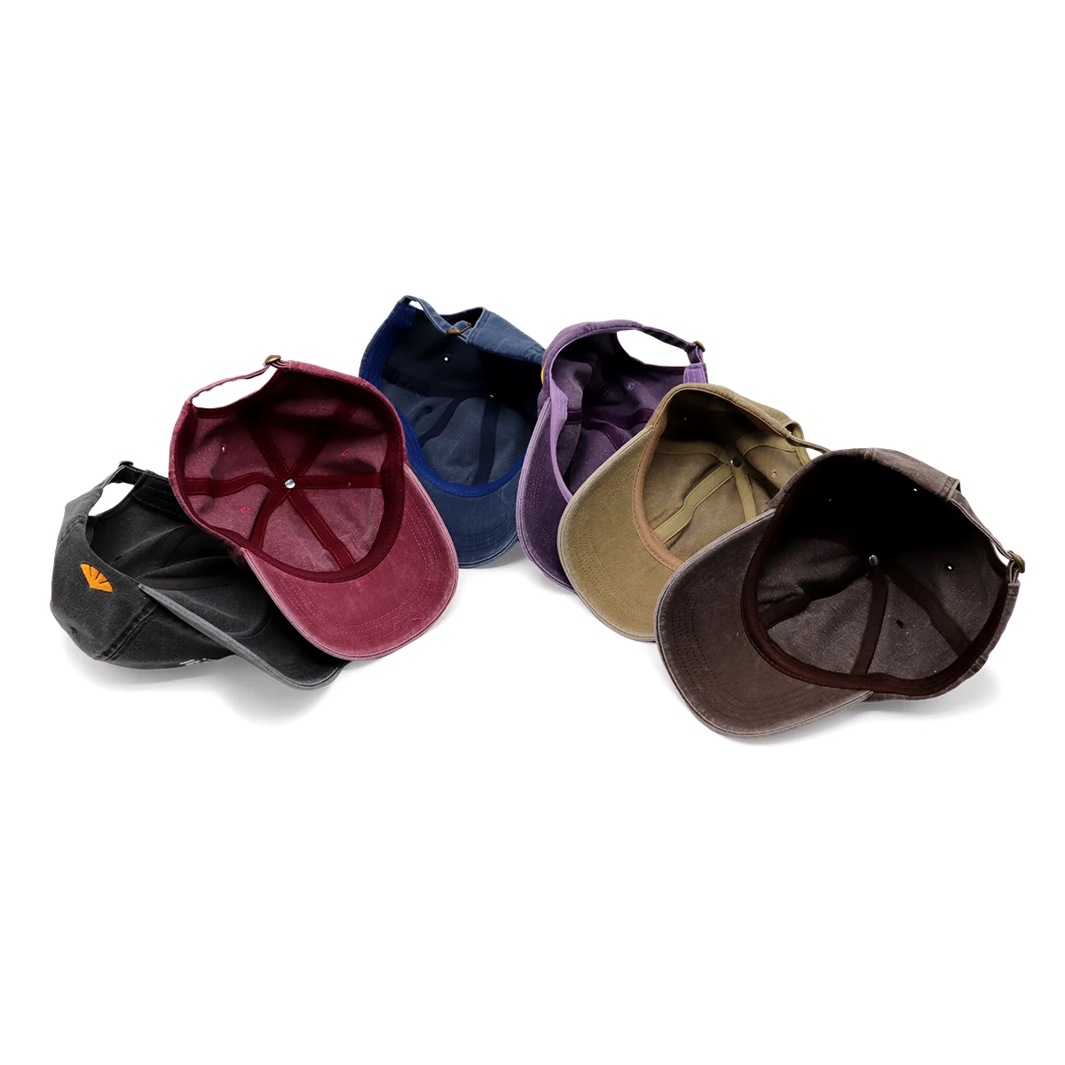 Low Profile High Quality Baseball Caps Washed Embroidery Logo Custom Dad Hat