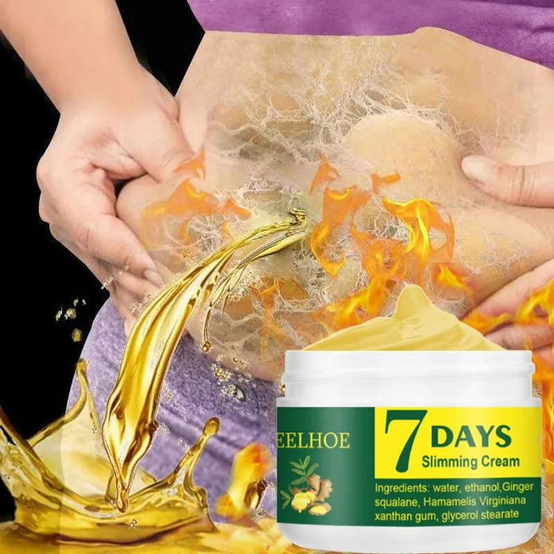 30 ml 50ml Ginger Fat Burning Cream Slimming Weight Loss Massaging Cream Leg Body Waist Effective Reduce Cream