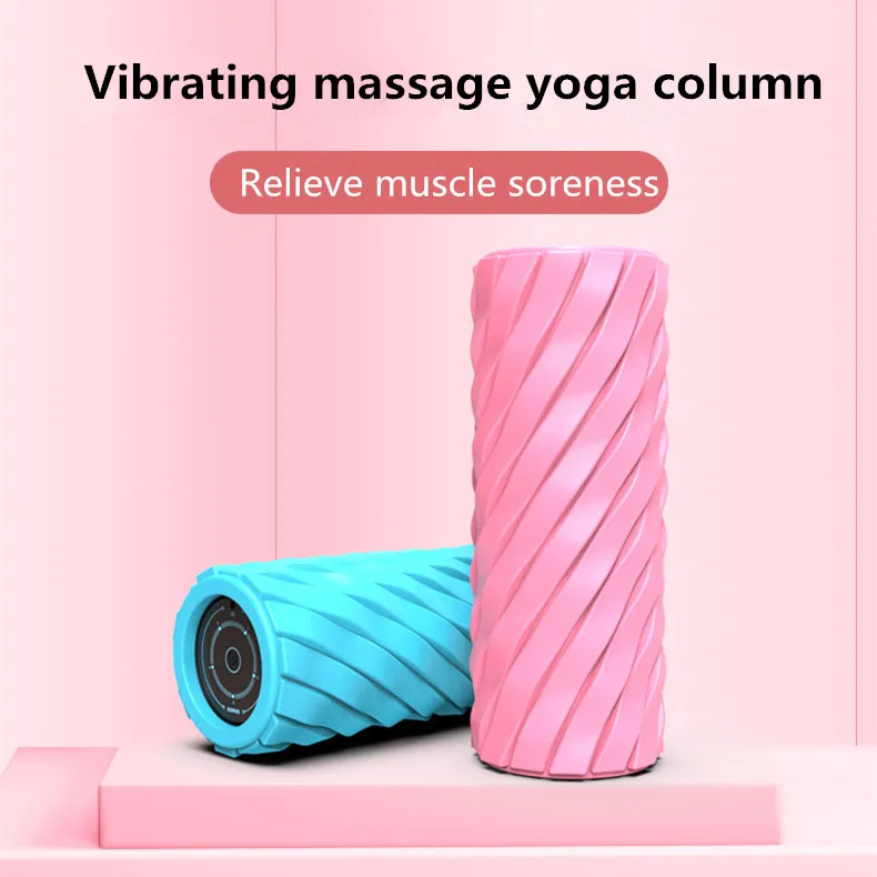 Sports recovery massager 5 speed Vibrating Foam Roller