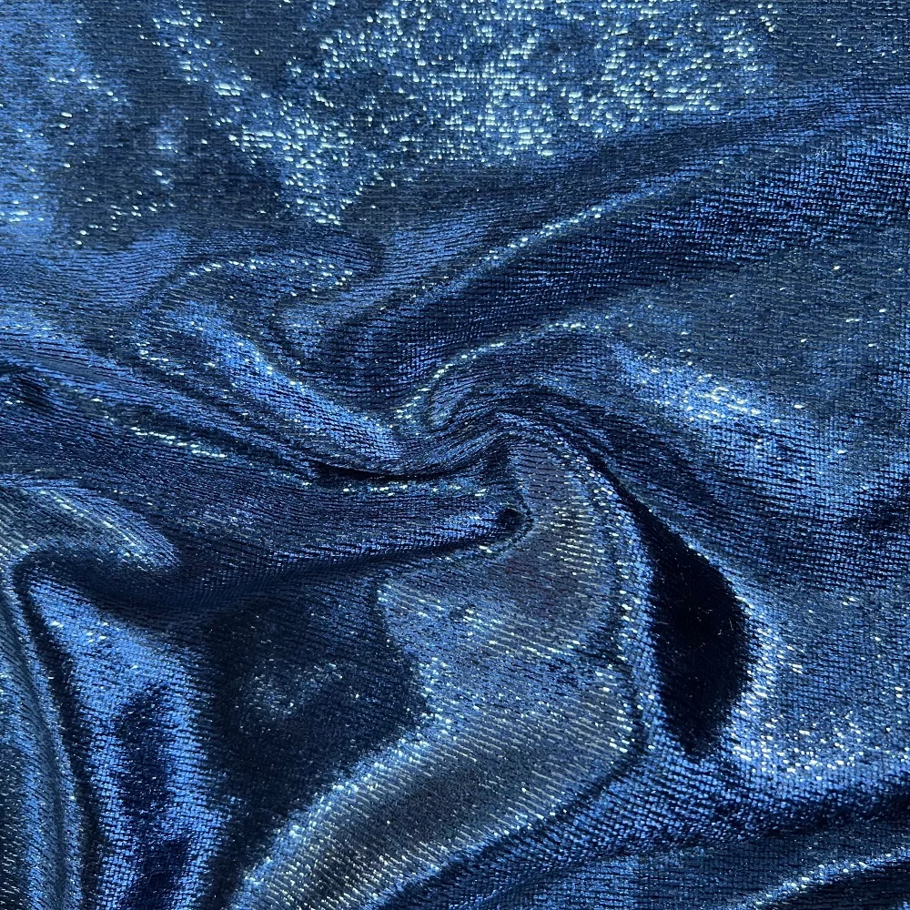 Lame Fabric Shiny sheer Yarn velvet fabric for Evening dress gowns high quality silk velvet fabric by the yard