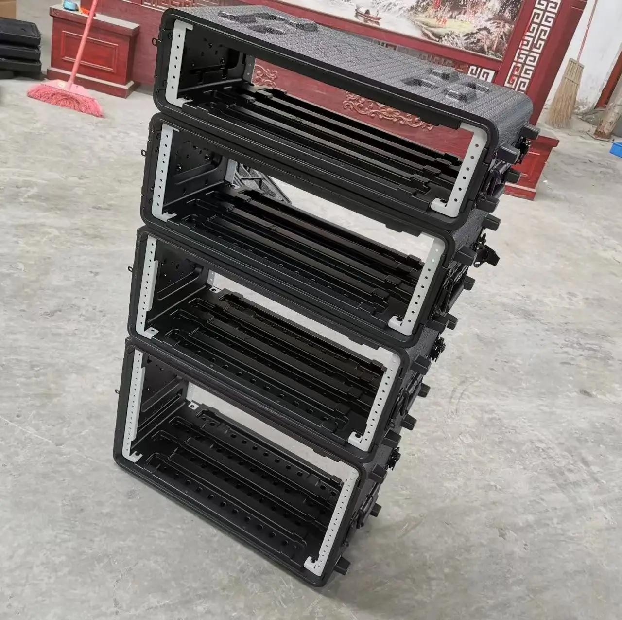 260mm Rack PE Flight Case 2U/3U/4U/6U/rack Cases