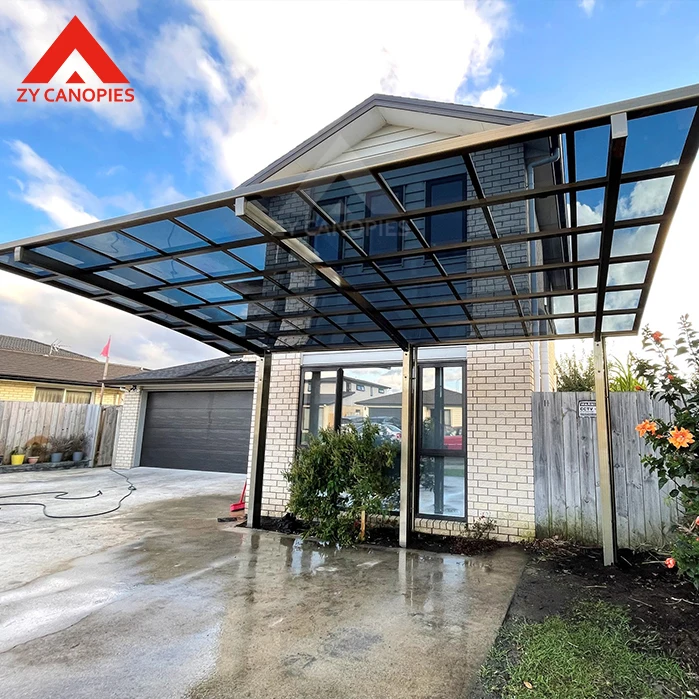 Single Side Car Shelter Carports No Rust Aluminum Carport Garages