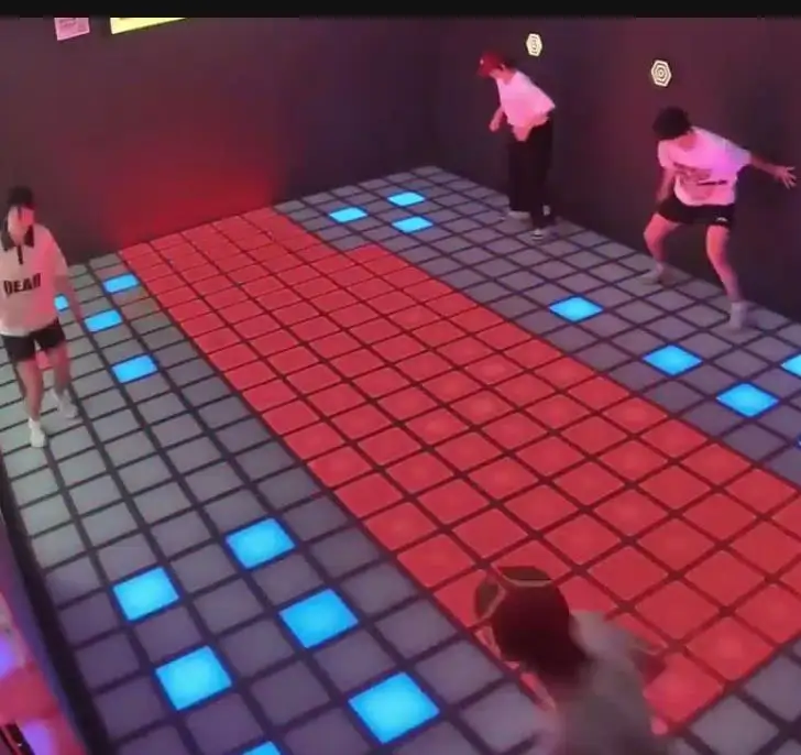 Activate Game Led Floor Light Dance Game Interactive pressure sensing Floor Game