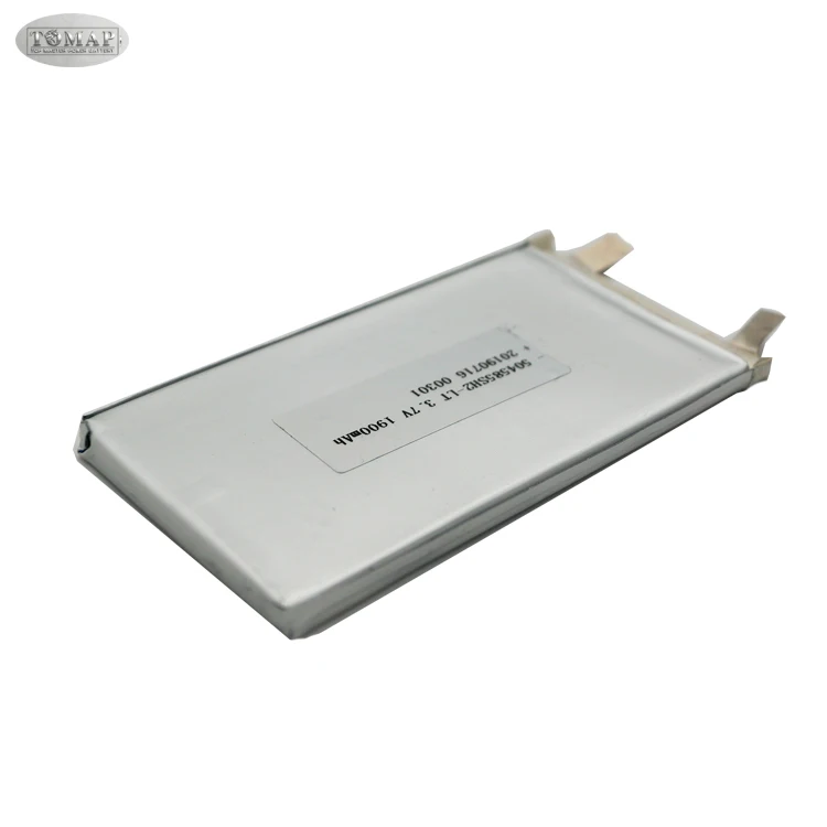 1900Mah 3,7 V Lipo Cell аккумуляторная литий-полимерная низкотемпературная батарея с рабочей температурой-40 ~ + 55 градусов C