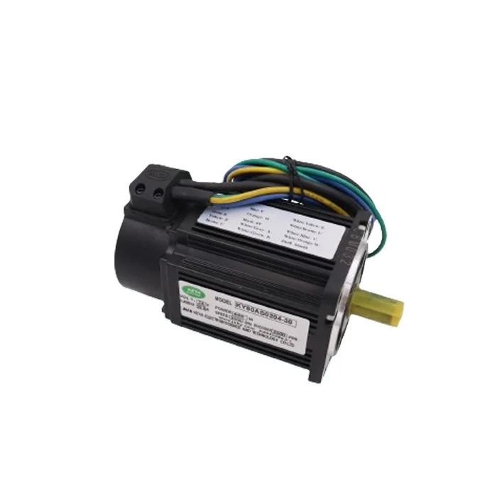 Factory price 48V 1kw Permanent Magnet Brushless DC Motor with Encoder bldc servo motor with hall sensor for powered agv robots