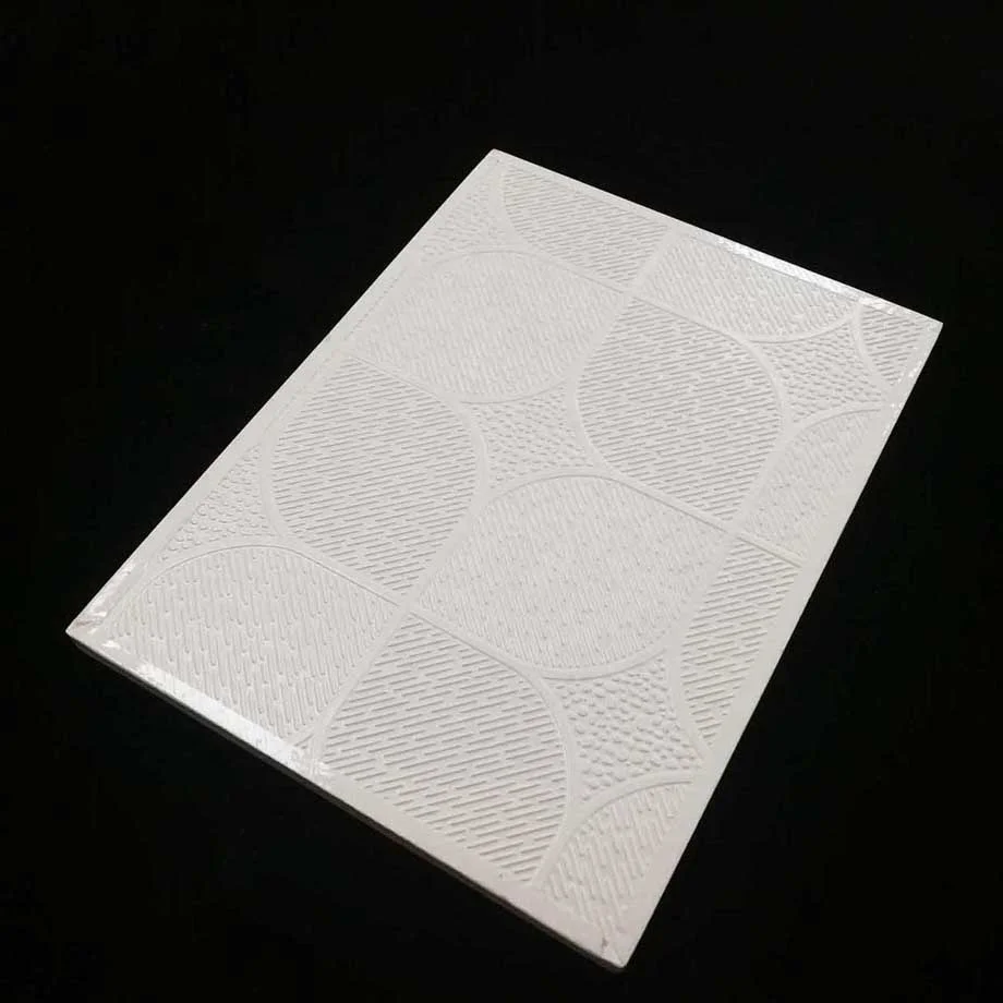Hot sale fire resistant warm keeping perforated pvc gypsum ceiling board