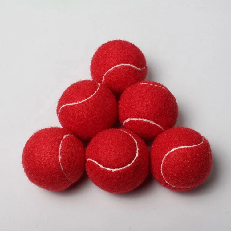 Multicolor Tennis Ball Wholesale Pink/Red Custom Logo Tennis Balls