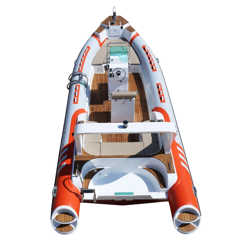 Haohai Rowing Yacht Boats Fishing Rib Aluminum Kayak Speed Vessel Luxury Fiberglass Displayracks Pontoon Boat For Entertainment