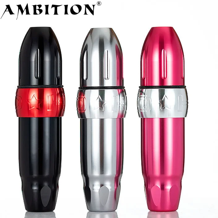 Ambition Professional Mabuchi Motor Rotary Tattoo Pen Gun Machine for Body Art