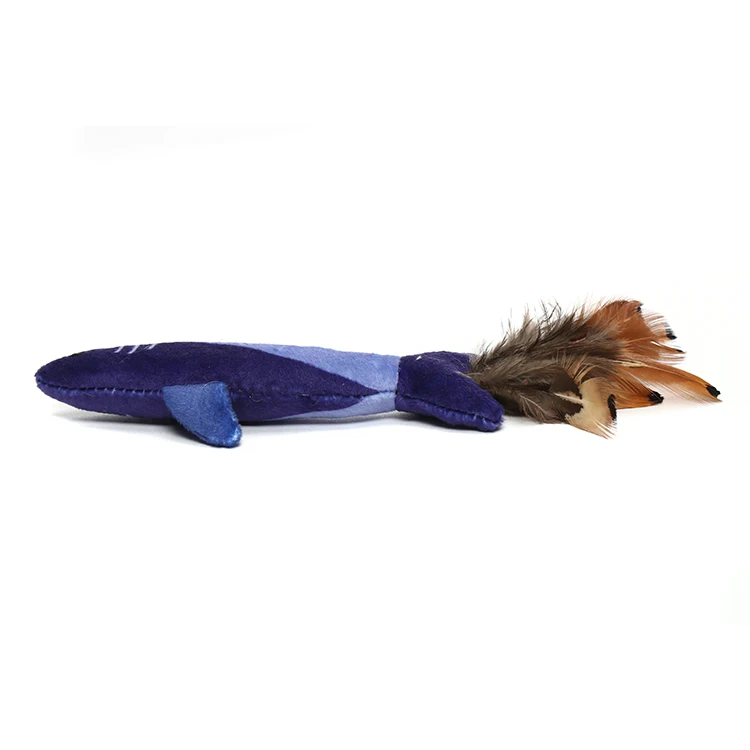 Batch Cheap Snuffling China Pet Toy Supplies Plush Cat Fish Interactive