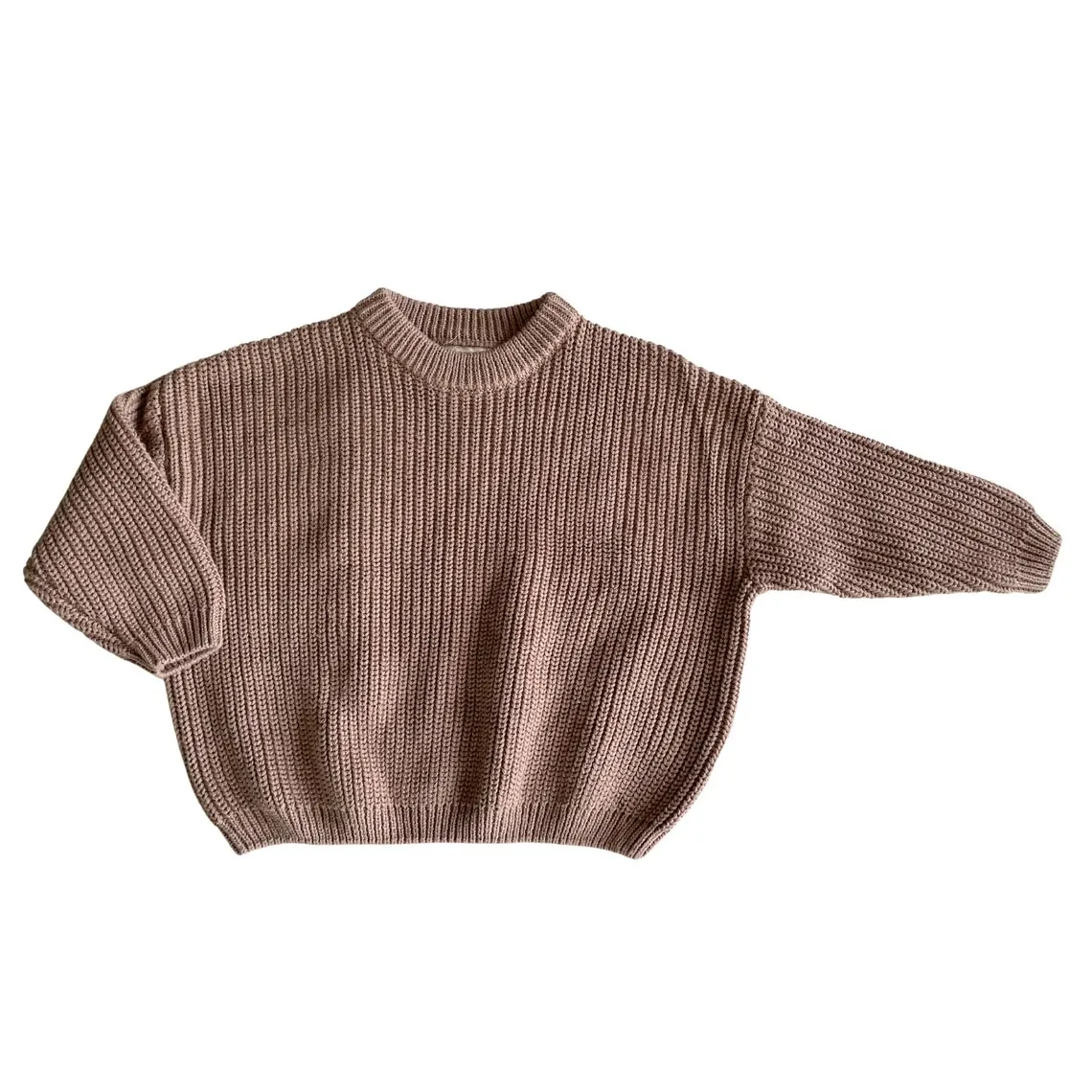 Fashionable Custom Baby Girl Winter Clothes Cotton Chunky Knitted merino wool baby clothes Girls Sweaters