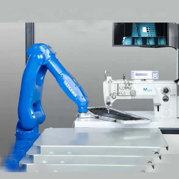 Yaskawa Industrial 6 Axis Robot Arm YASKAWA MOTOMAN GP7 With Robotic Arm Sander For Sanding Polishing Robot