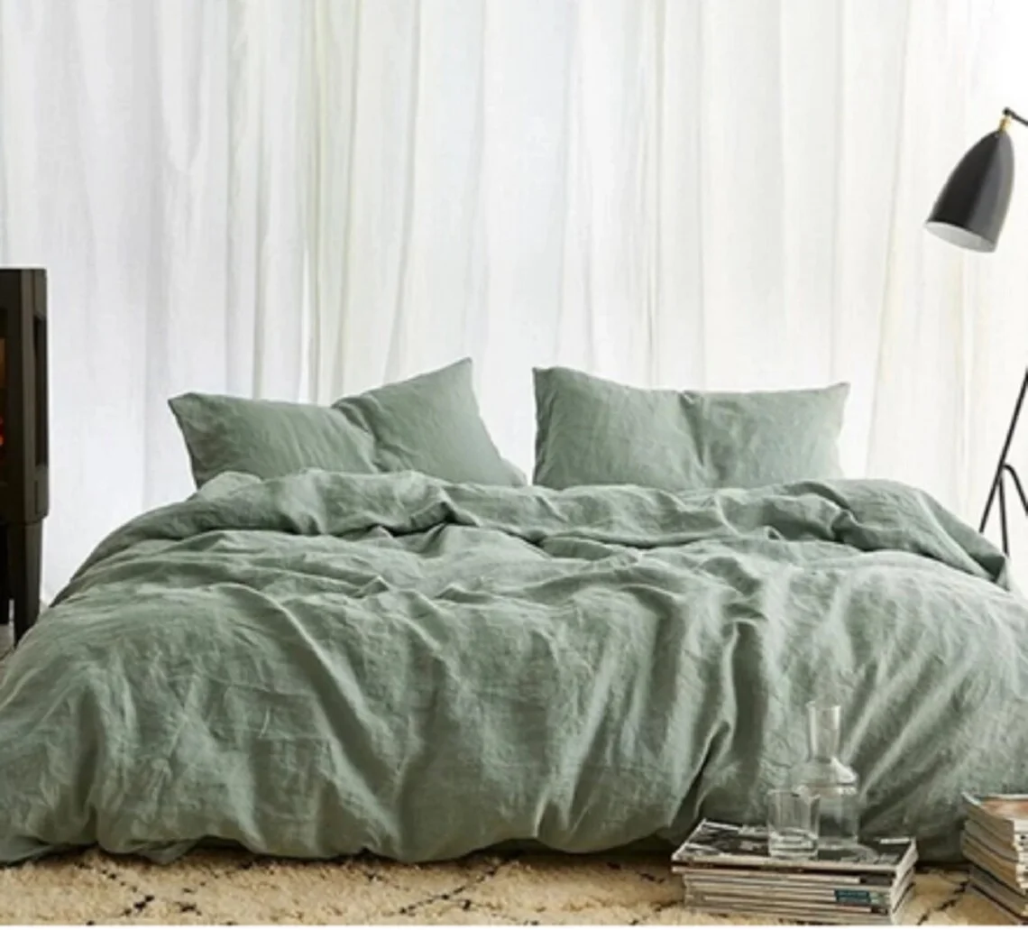 hotel bed linen washed white bedding set duvet cover set 100% natural linen duvet cover photos  beige king size