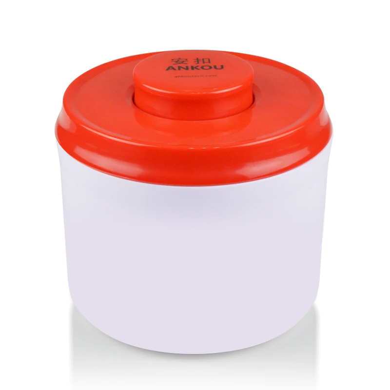Ankou Kitchen Easy Open And Lock 5 Pcs Set Bulk Food Storage Container With Lid Cereal Storage Container Set