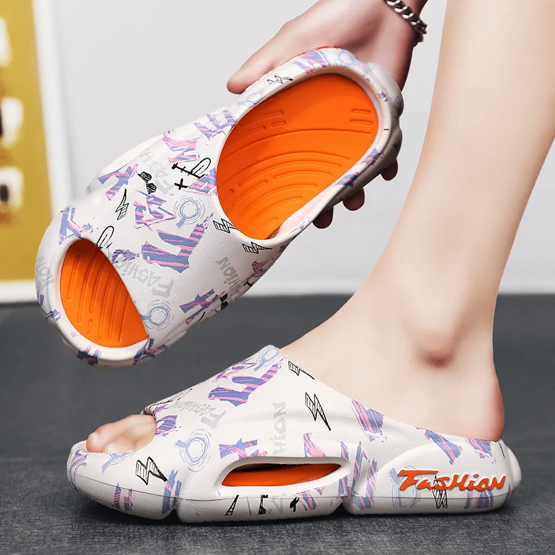 Hong wind minority slippers male summer EVA new step on shit - flip-flops outdoor street trend cool cross-border