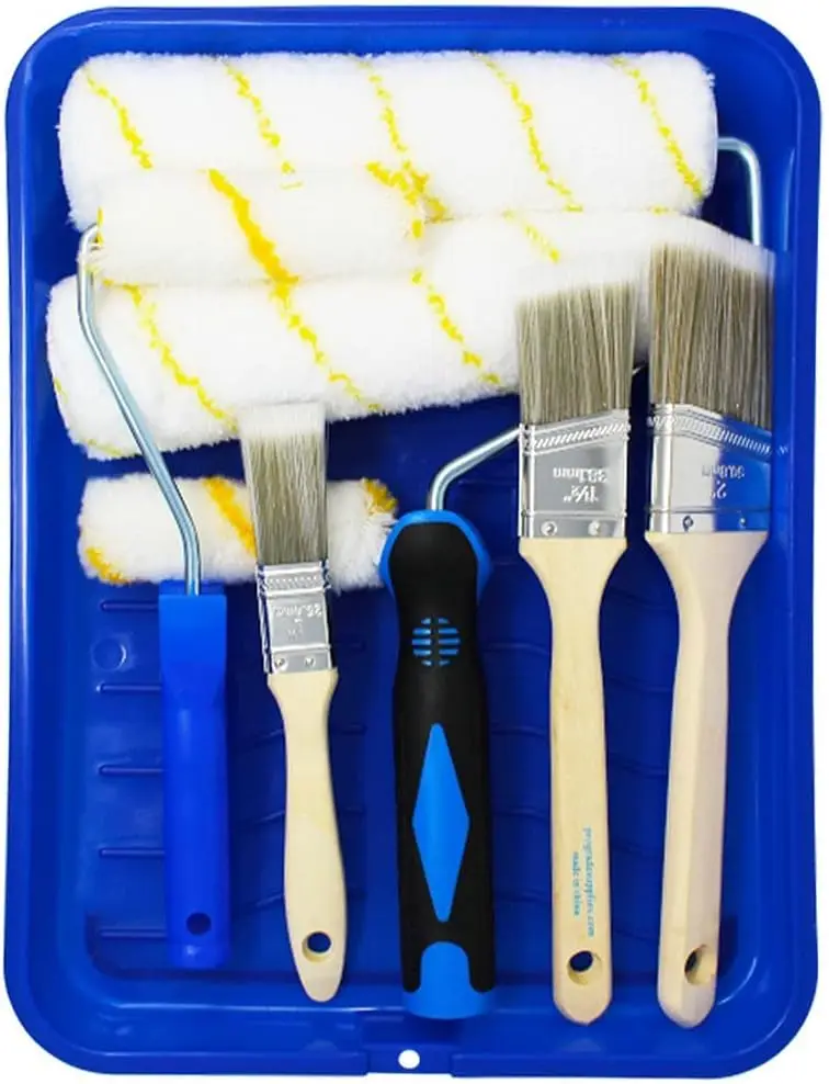 Household Painting Roller Paintbrushes Kits Multi-functional Detail Paint Brush Set House Decoration OEM Wall Paint Brush