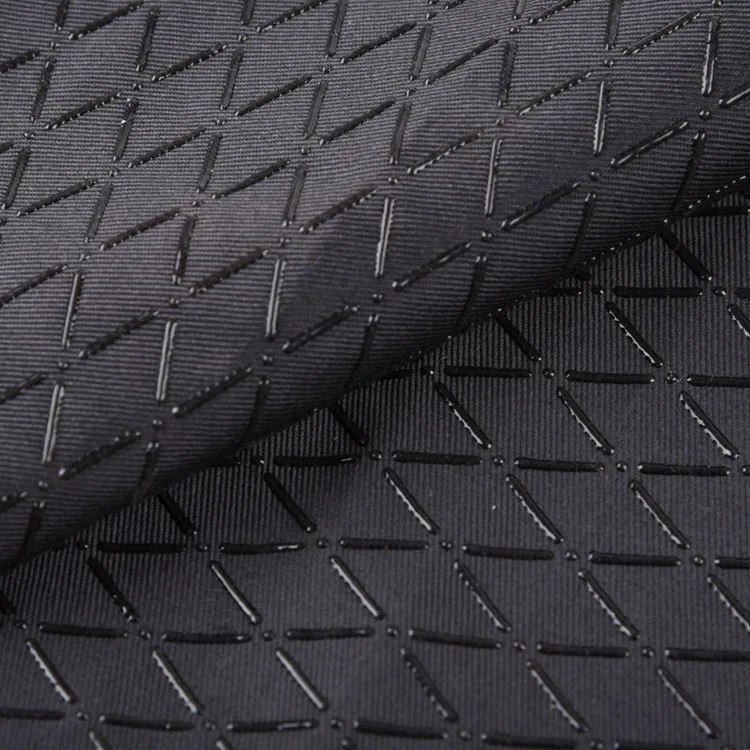 
100% polyester imitation silicone non-slip /anti-slip fabric 