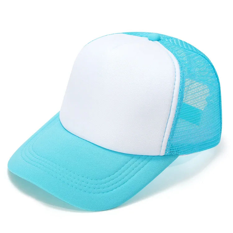 Wholesale Trucker Hat First Grade Quality Summer Custom Your Brand Logo 5 Panel Mesh Snapback Cap Embroidery 5-panel Hat