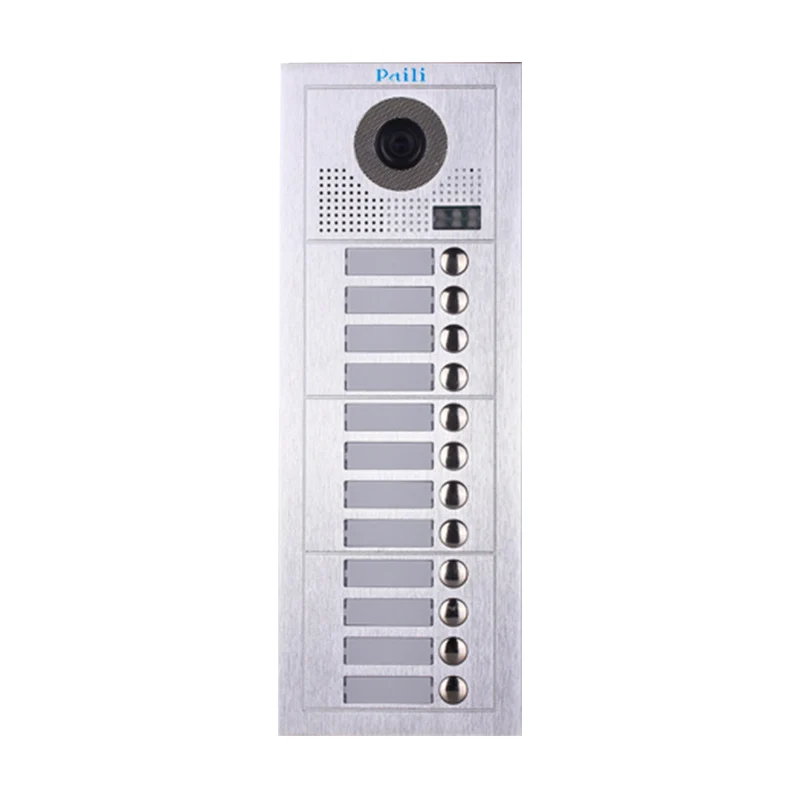 Multi Apartment Video Door Phone Intercom System IP Video Door Phone