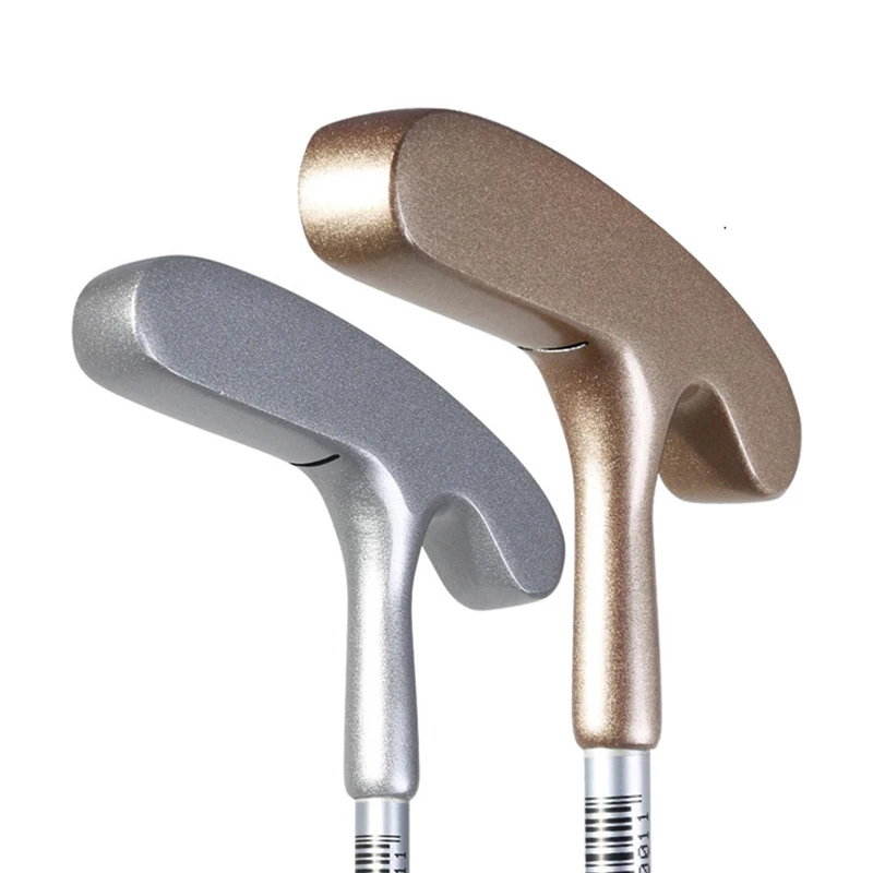 Hot Selling Two Sided Customized Logo Silver Mini Golf Course Putter Club