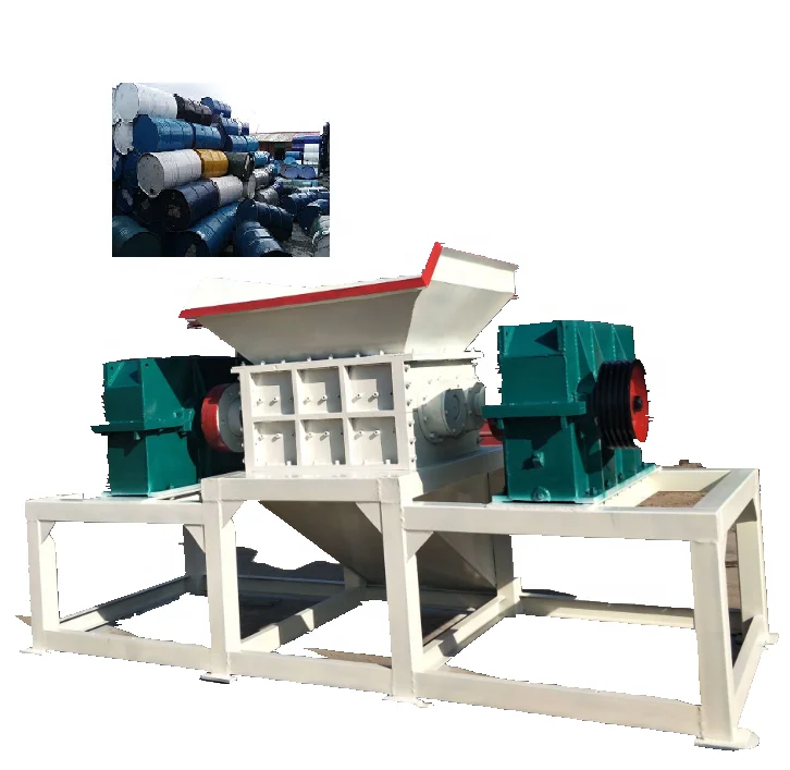 Widely Used Scrap Metal Crusher Recycling Equipment Machine Crushing Waste Steel Drum Painter Bucket Tire Shredder