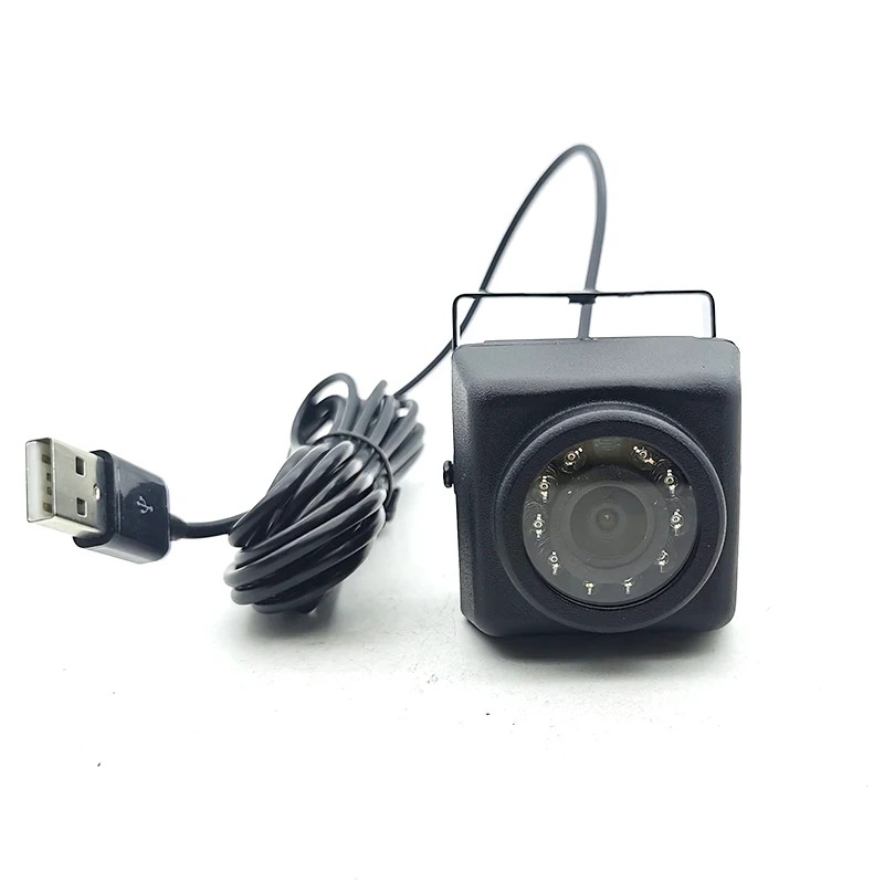 Outdoor HD 5meters 3meters Long Cable 1080P 720P HD 850nm IR Night Vision Waterproof Usb Camera Dashcam Outdoor Kiosk Vehicle