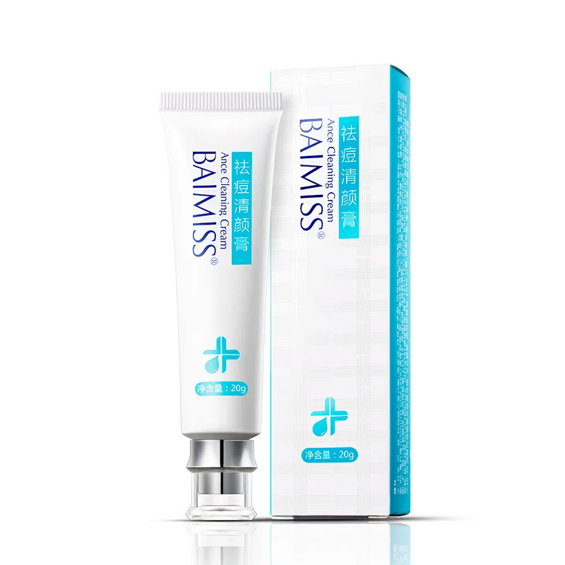 BAIMISS Face Acne Treatment Cream Organic Herbal Extracts Repair Treatment Remove Acne Cream