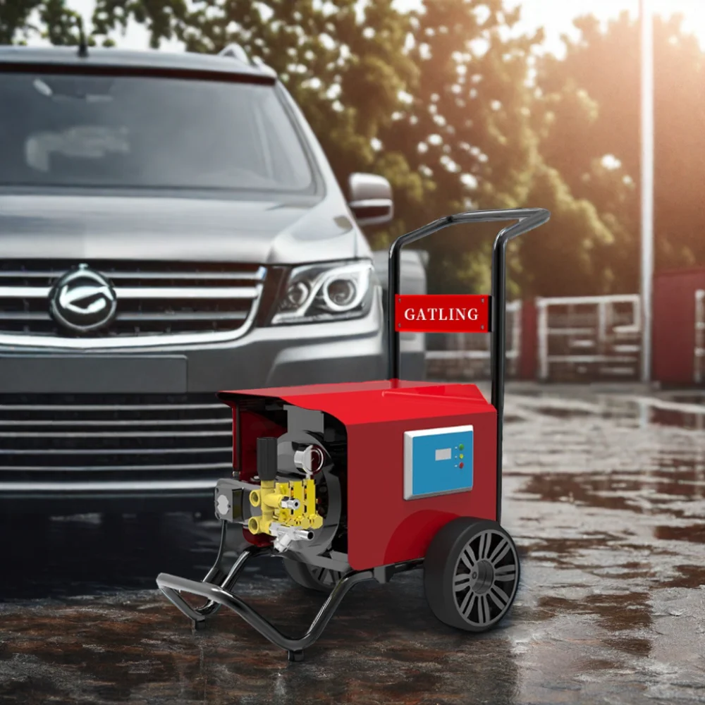 Bestselling Car Washer High Pressure Induction Motor Pressure Washer New Gun Valve Replacement Features Brushless Pump Top