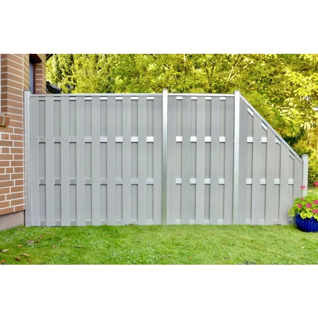 Low price waterproof wpc wood plastic composite fencing WPC Fence