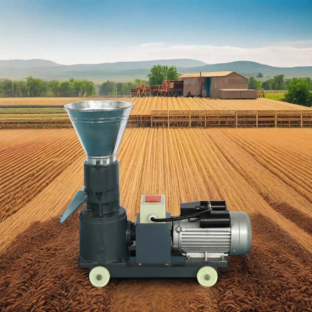 2024R  Mini Animal Feed Pellet Machine of Cattle Chicken Rabbit for  Farms  and Home Use feed pellet mill