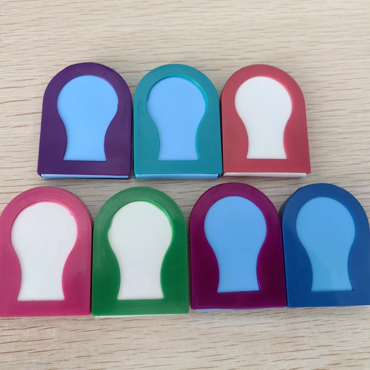 Non-toxic Washable Temporary Hair Chalk Color Comb Bright Color Hair Dye