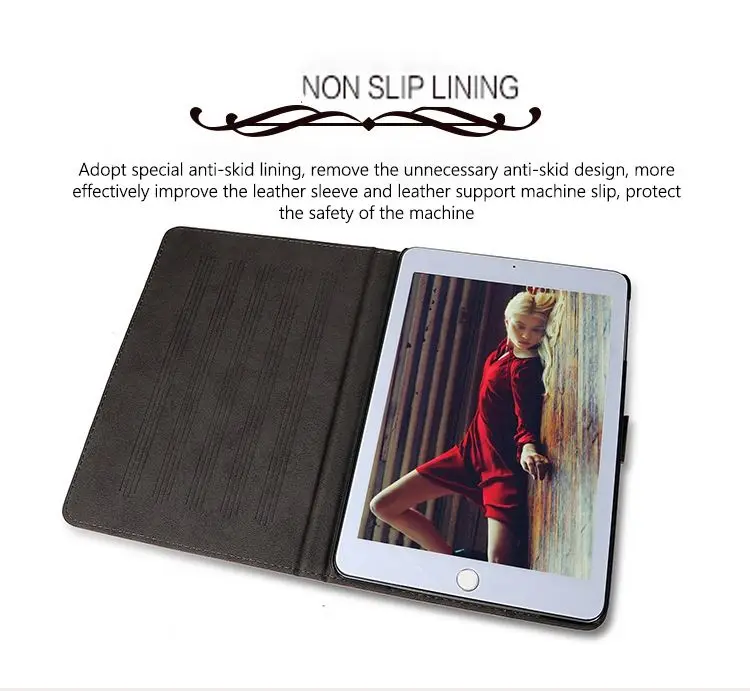 Purple Brown For iPad Cover 2020 Men Flip Leather Case For iPad Mini 5 Case Cover