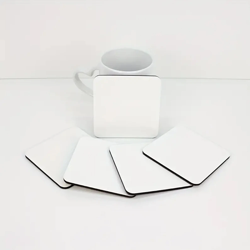 BD-09 Sublimation Blank MDF Coasters Mug Mat For Christmas Decoration