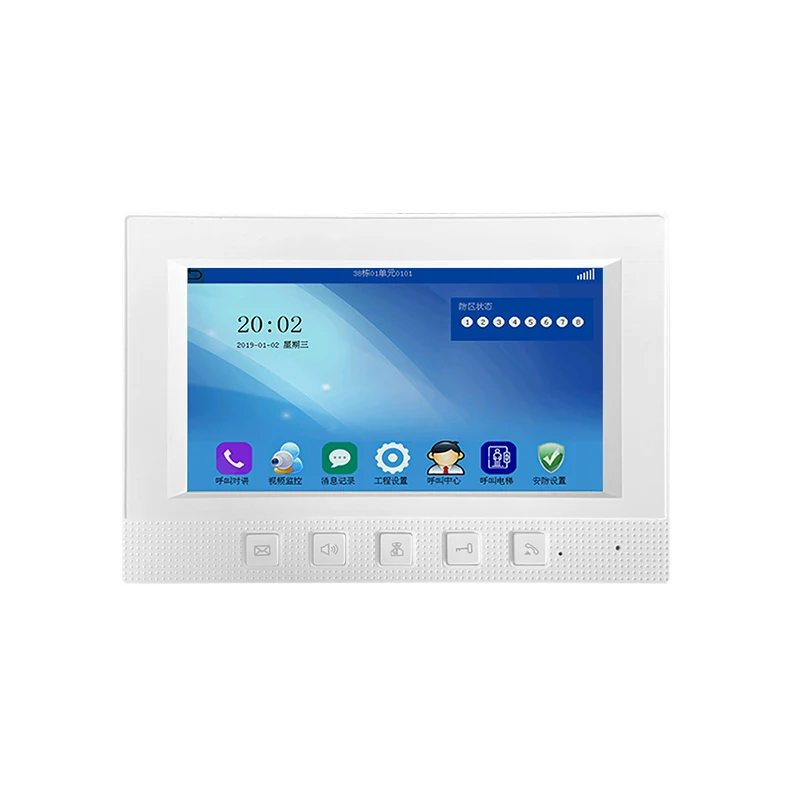 2022 Support Tf Card Smart Wireless Home Visual Wifi Video Door Phone For 20 Apartments With Low Price