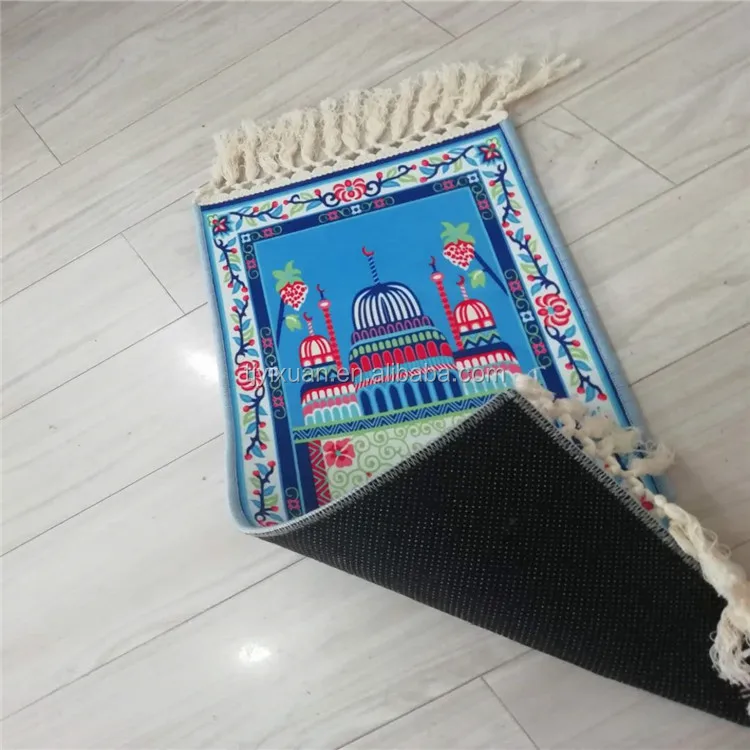 Оптовая продажа мусульманский Молитвенный Ковер из полиэстера masjid для мечети
