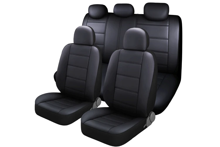 Luxury Leather Sublimation Universal Deluxe Car Seat Covers Fit