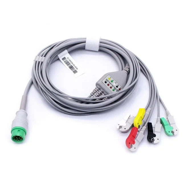 OEM ECG Cable 5 Lead Grabber China Manufacturer