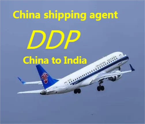 China hight quality shipping agent to India line DDP by air electronic lock