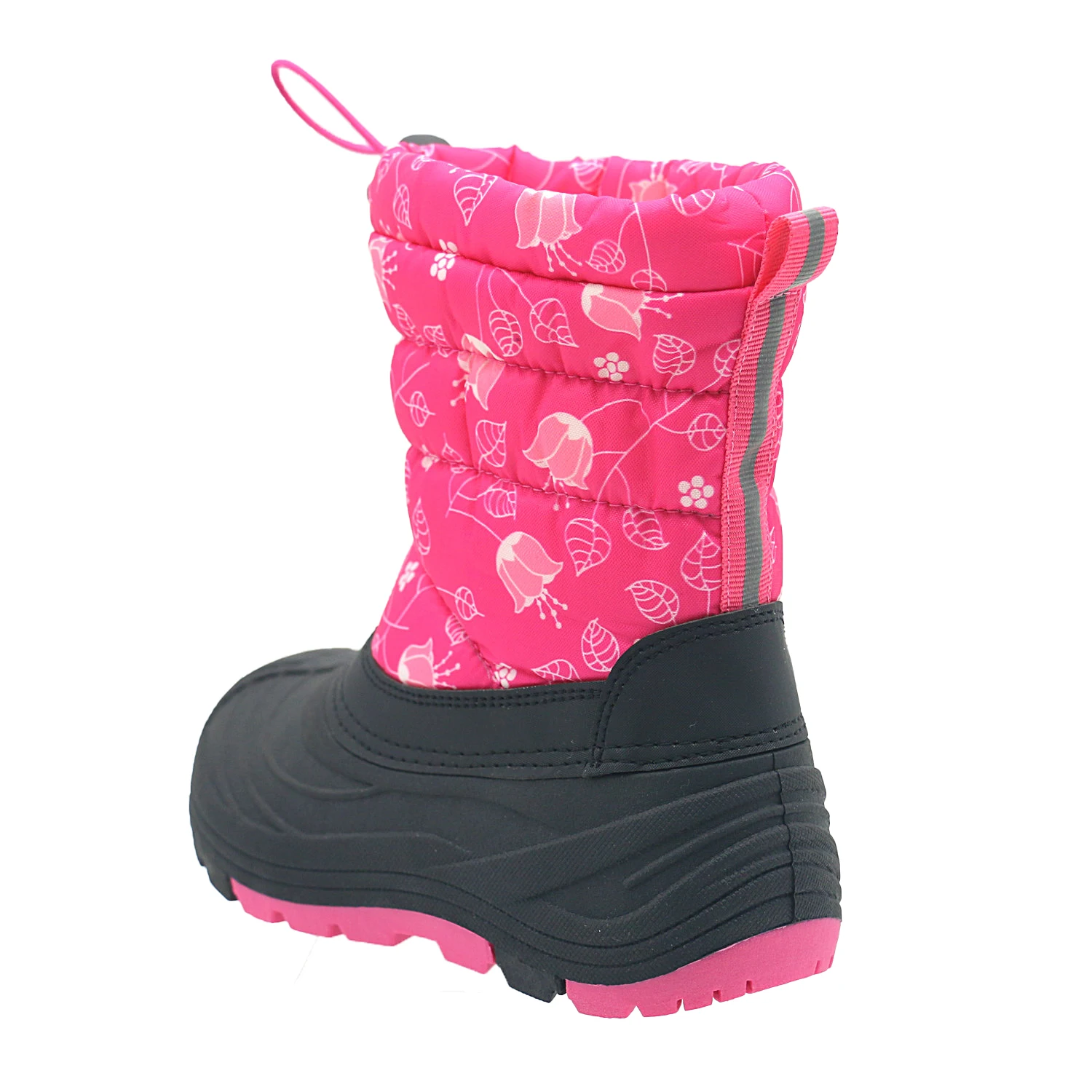 Kids Waterproof Girls Winter Boots Mid Calf Insulated Duck Boots snow boots for children