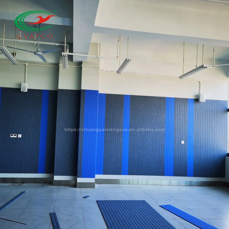 Custom color PET felt acoustic panel sound absorption polyester fiber acoustic panel for indoor decorative